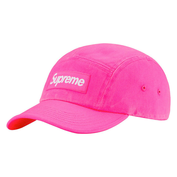 Supreme Washed Chino Twill Camp Cap (SS23)- Pink – Streetwear Official