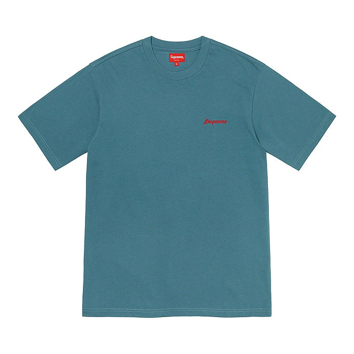 Supreme Washed S/S Tee- Aqua