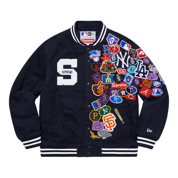 New York Yankees Liefestyle New Era MLB Varsity Jacket Navy