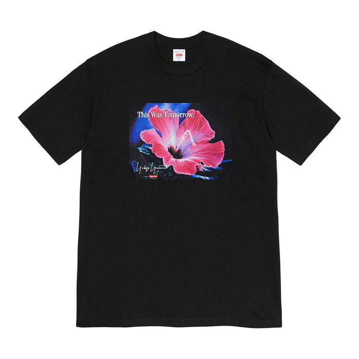 Supreme®/Yohji Yamamoto® This Was Tomorrow Tee- Black