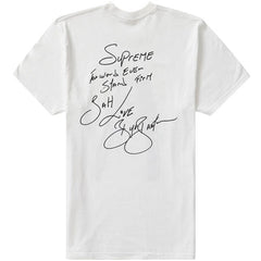 Supreme Buju Banton Tee- White