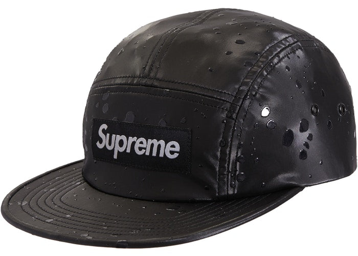 Supreme Splatter Camp Cap- Black