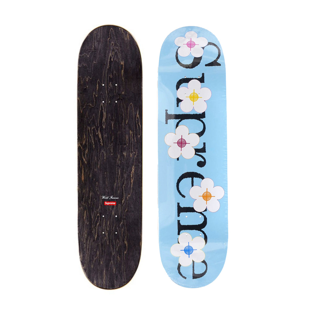 Supreme floral outlet skateboard